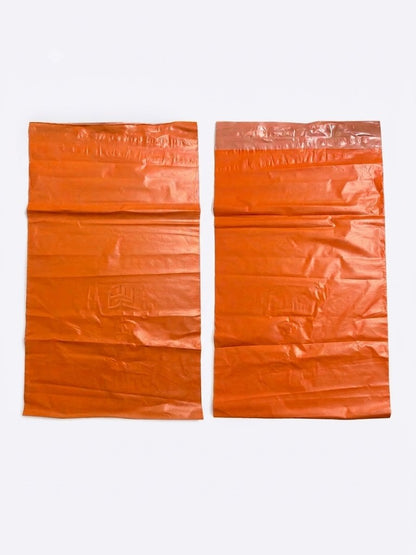 22.86 x 35.56cm Shiply Orange Mailing Pouch 50pcs Bundle - Medium