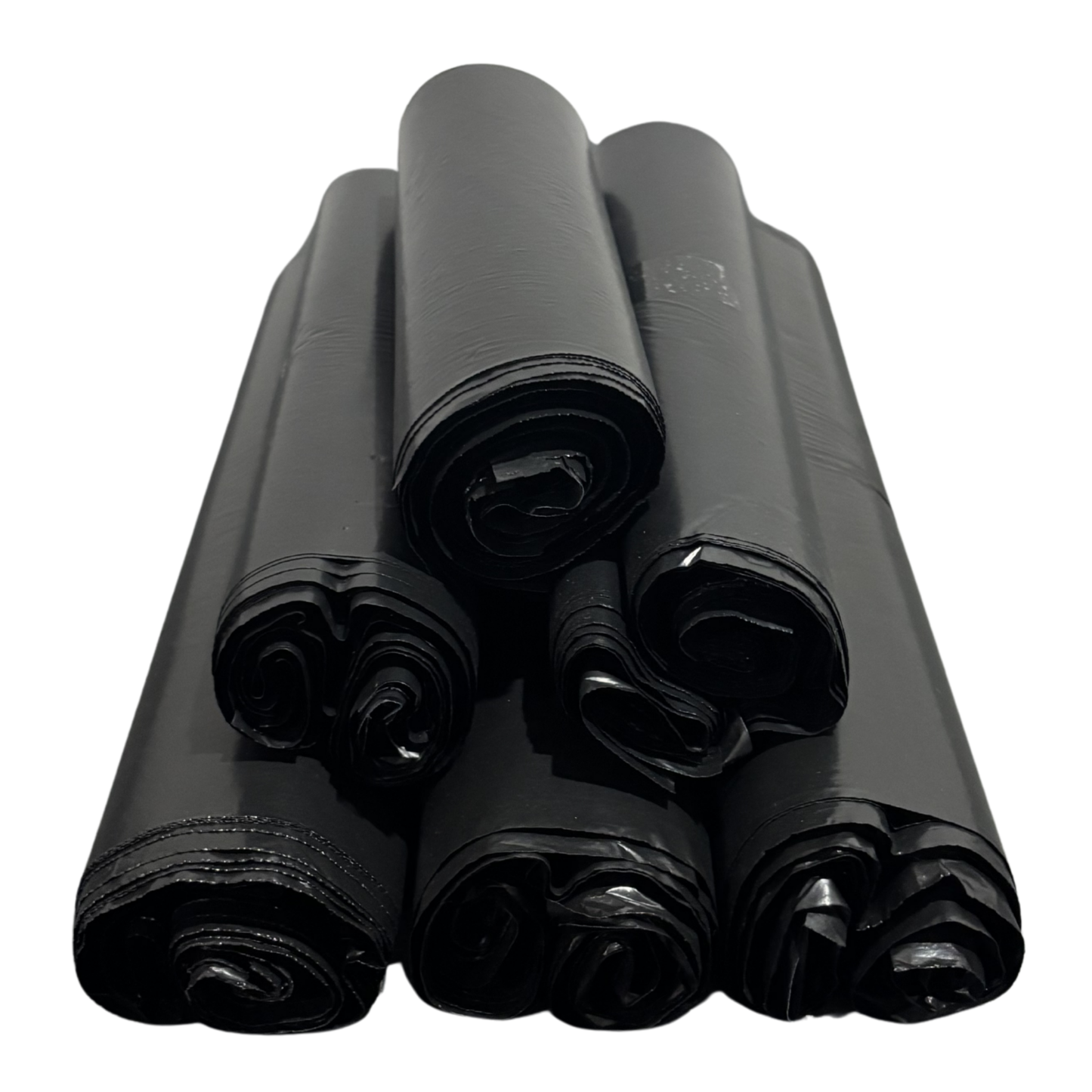 SHIPLY Black Courier Pouch 50pc Bundle - Small (18 x 29cm)