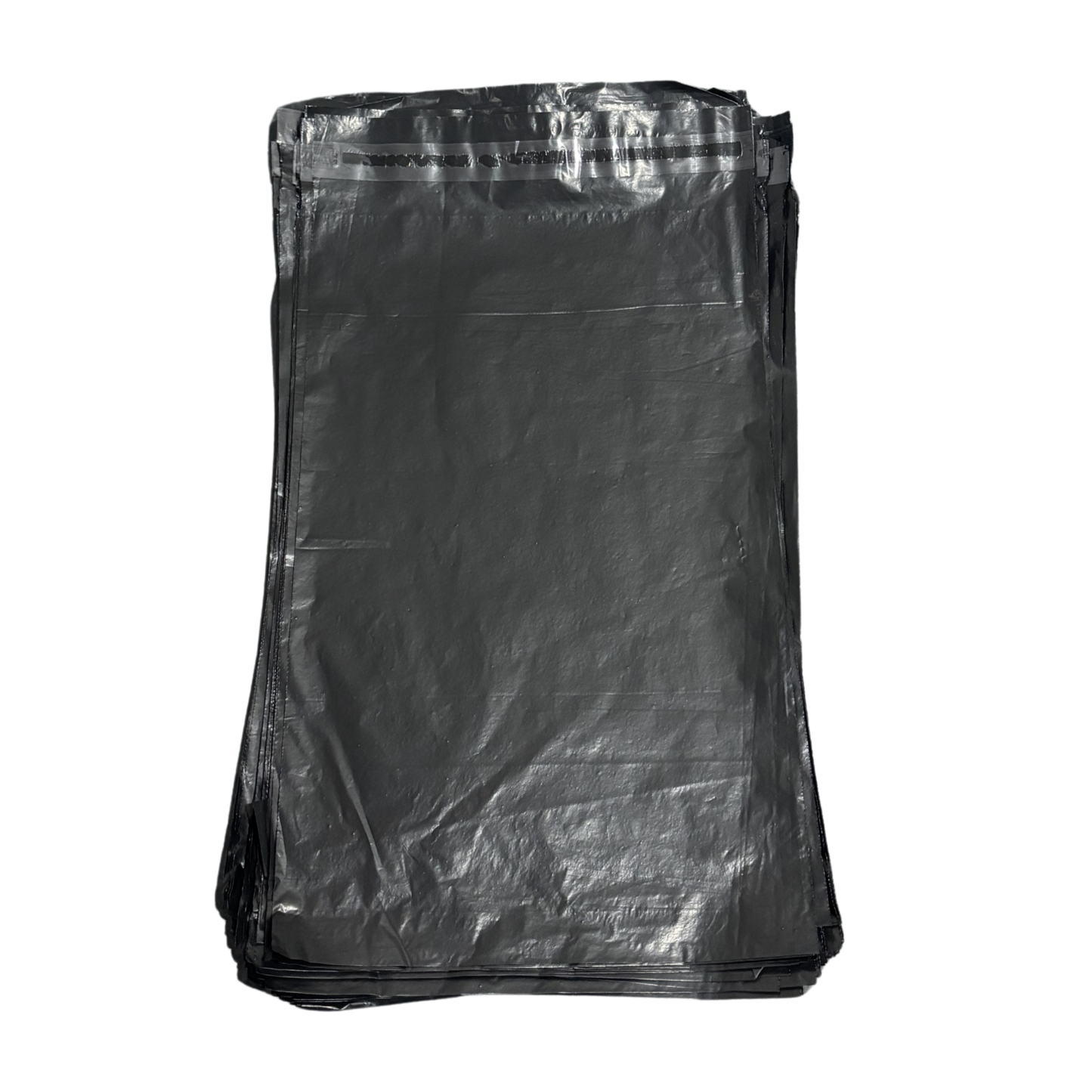 24 x 39cm Shiply Black Courier Pouch 50pc Bundle - Medium