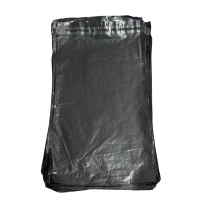 24 x 39cm Shiply Black Courier Pouch 50pc Bundle - Medium