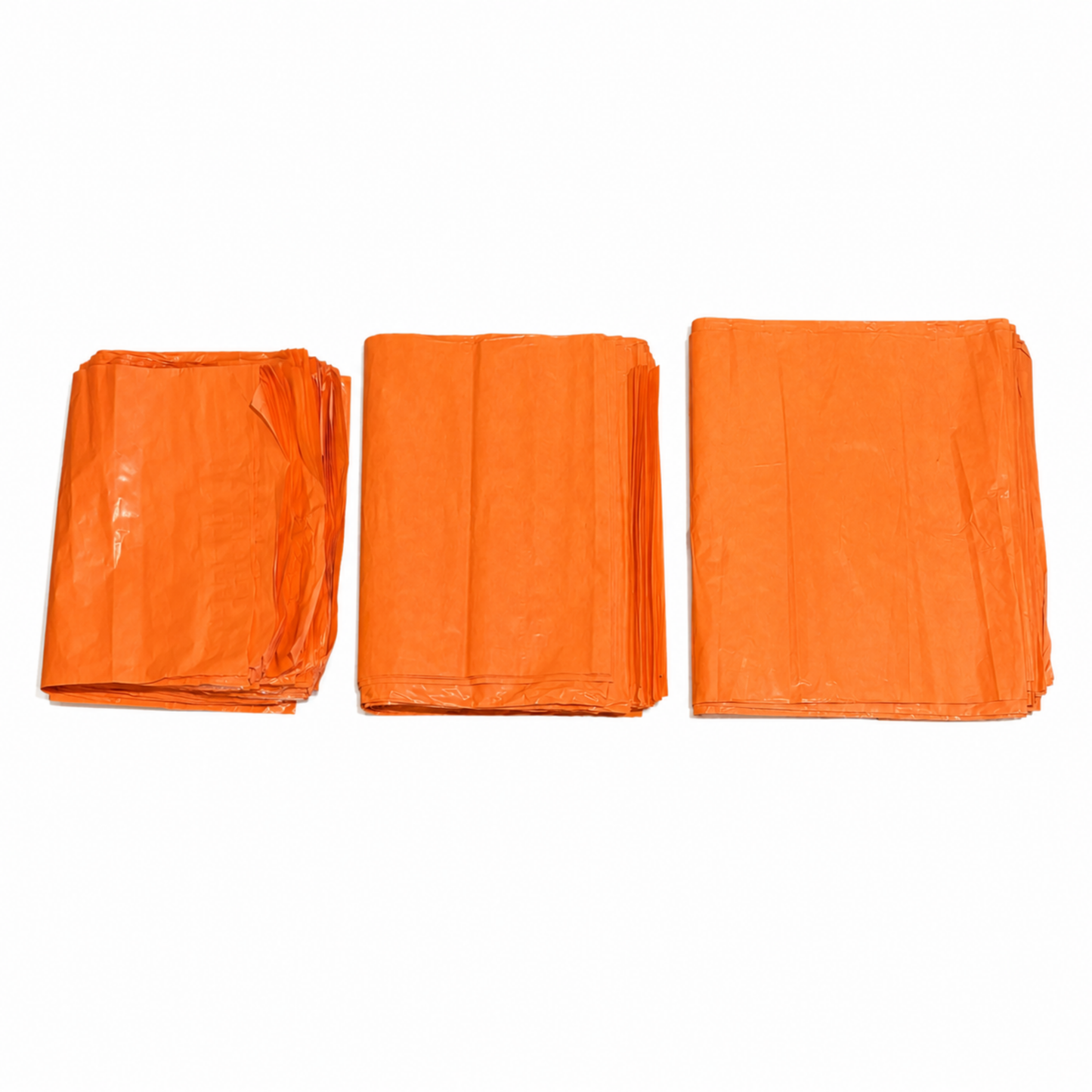 22.86 x 35.56cm Shiply Orange Mailing Pouch 50pcs Bundle - Medium