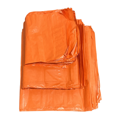 22.86 x 35.56cm Shiply Orange Mailing Pouch 50pcs Bundle - Medium