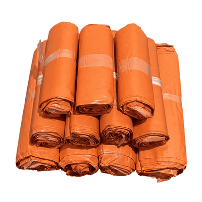 22.86 x 35.56cm Shiply Orange Mailing Pouch 50pcs Bundle - Medium