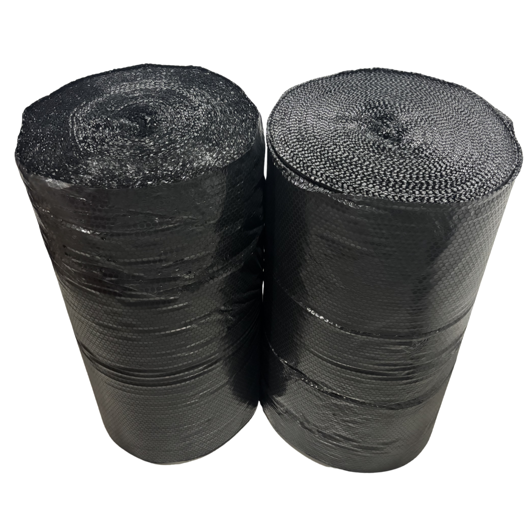40" x 100m Shiply Bubble Wrap - Black