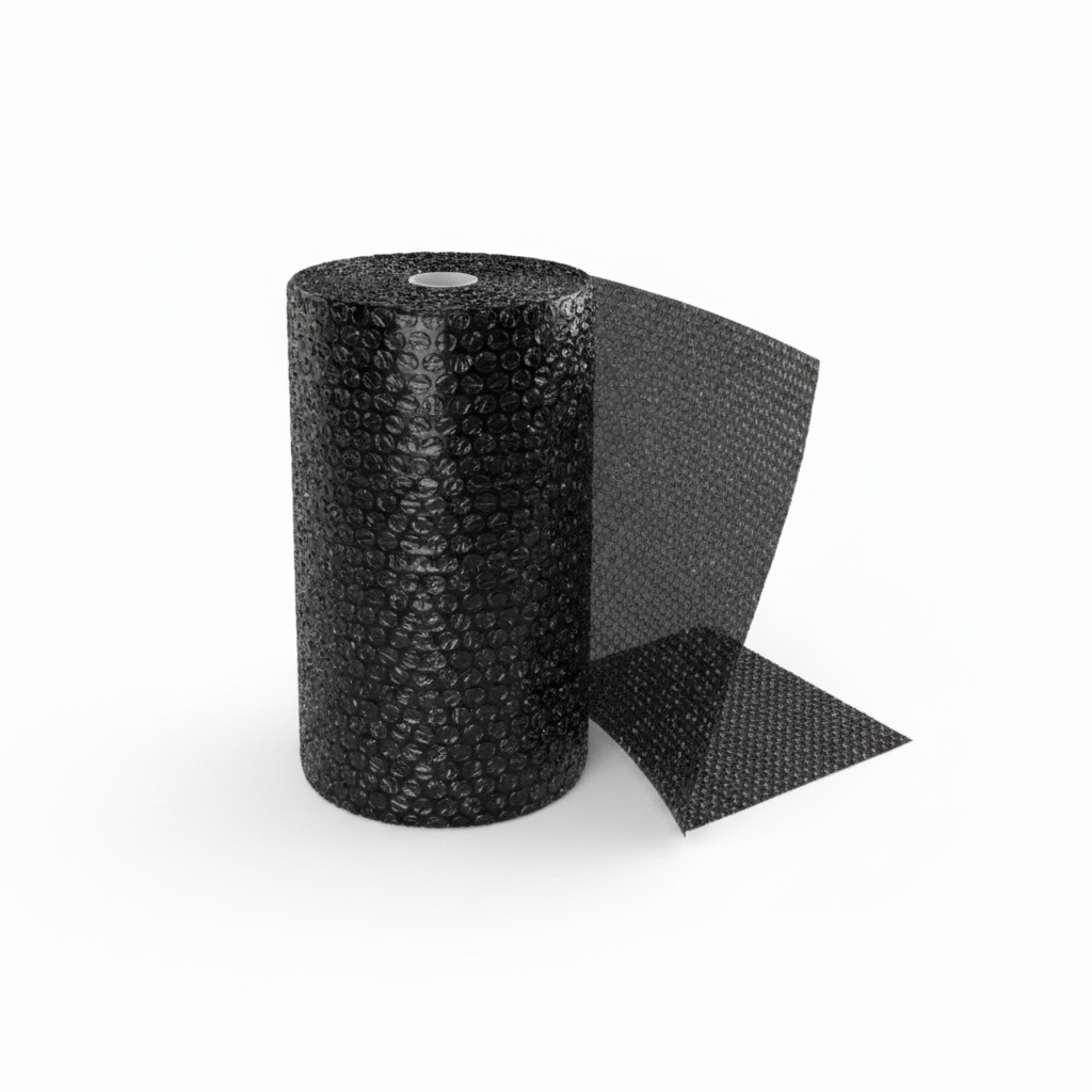 40" x 100m Shiply Bubble Wrap - Black