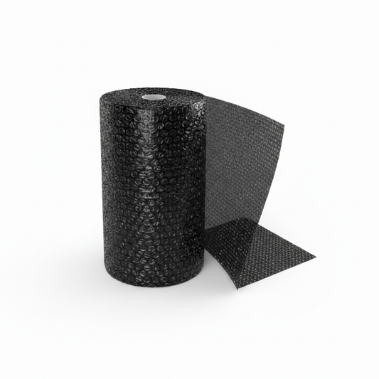 40" x 100m Shiply Bubble Wrap - Black