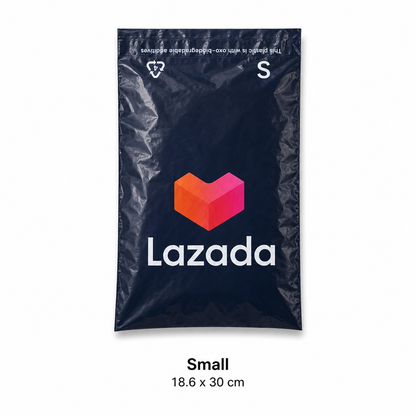 18.6 x 30cm Lazada Courier Pouch 50pcs Bundle - Small