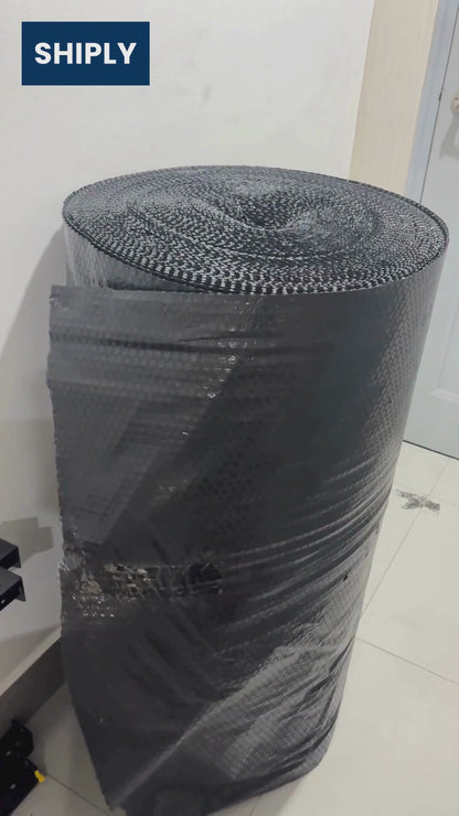 40" x 100m Shiply Bubble Wrap - Black