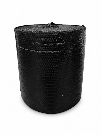 20 inch x 100m Shiply black bubble wrap roll